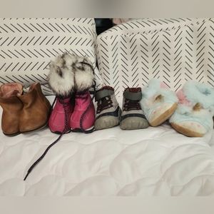 Toddler boots bundle size 5